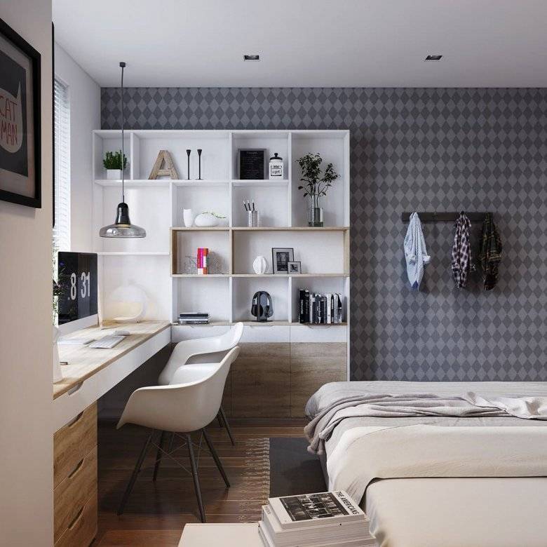 Дизайн комнаты для девочки подростка в современном стиле
