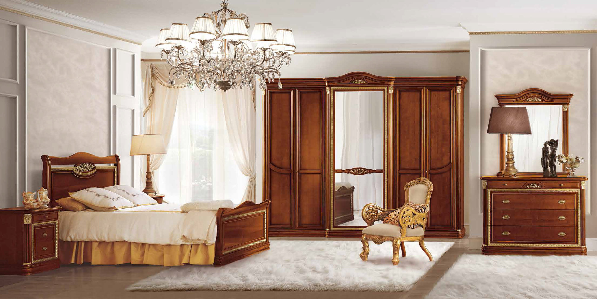 Спальня в итальянском стиле — фото и советы дизайнеров