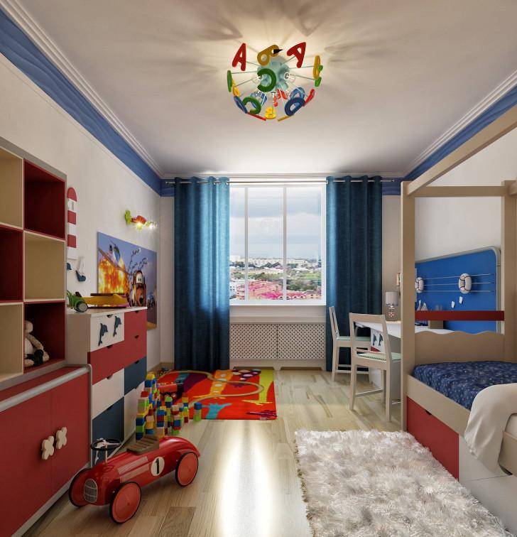 Особенности дизайна детской комнаты для мальчика и девочки