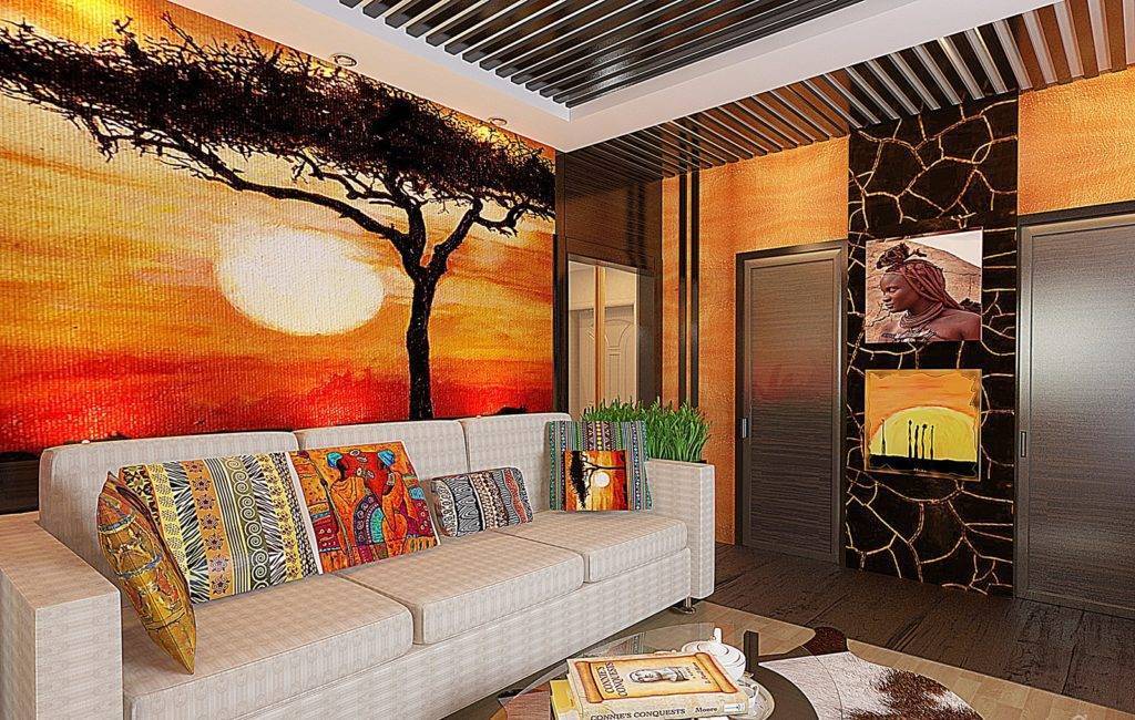 Африканский стиль в интерьере: экзотический дизайн вашего дома