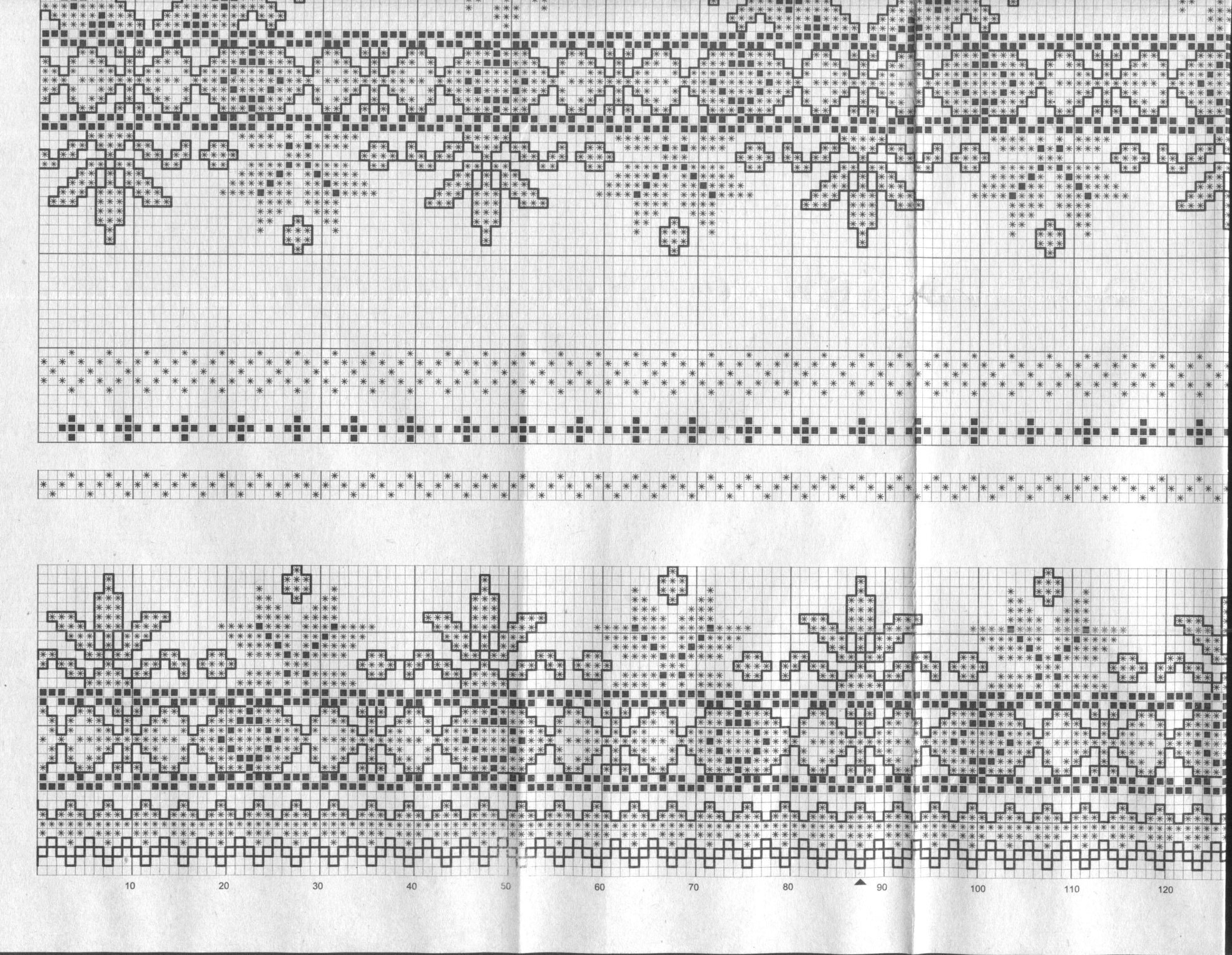 Разнообразные схемы для вышивки крестом на полотенцах