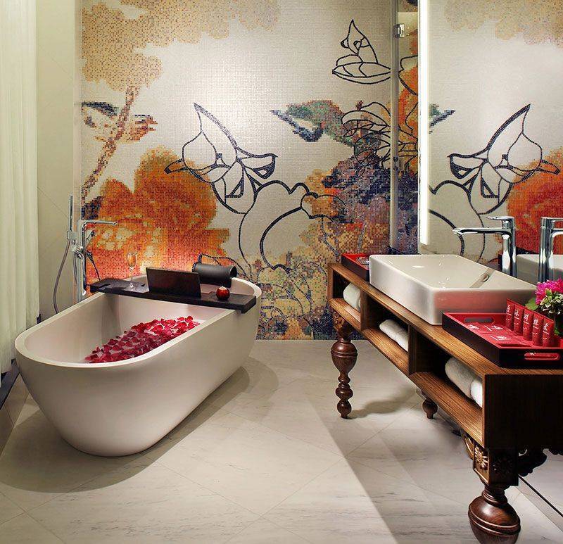 Ванная комната дизайн в китайском стиле фото