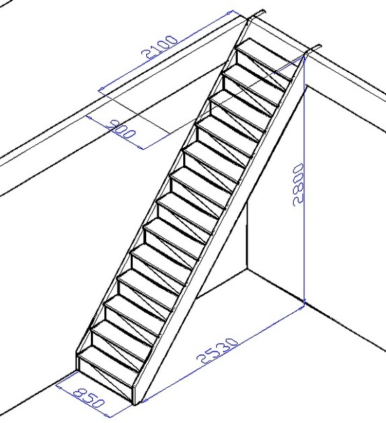 Удобные лестницы на мансарду в доме: виды конструкций