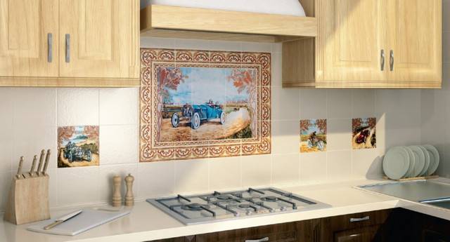 Плитка «керама марацци» для фартука (60+ фото): все, что нужно для оригинального кухонного интерьера — дом&стройка