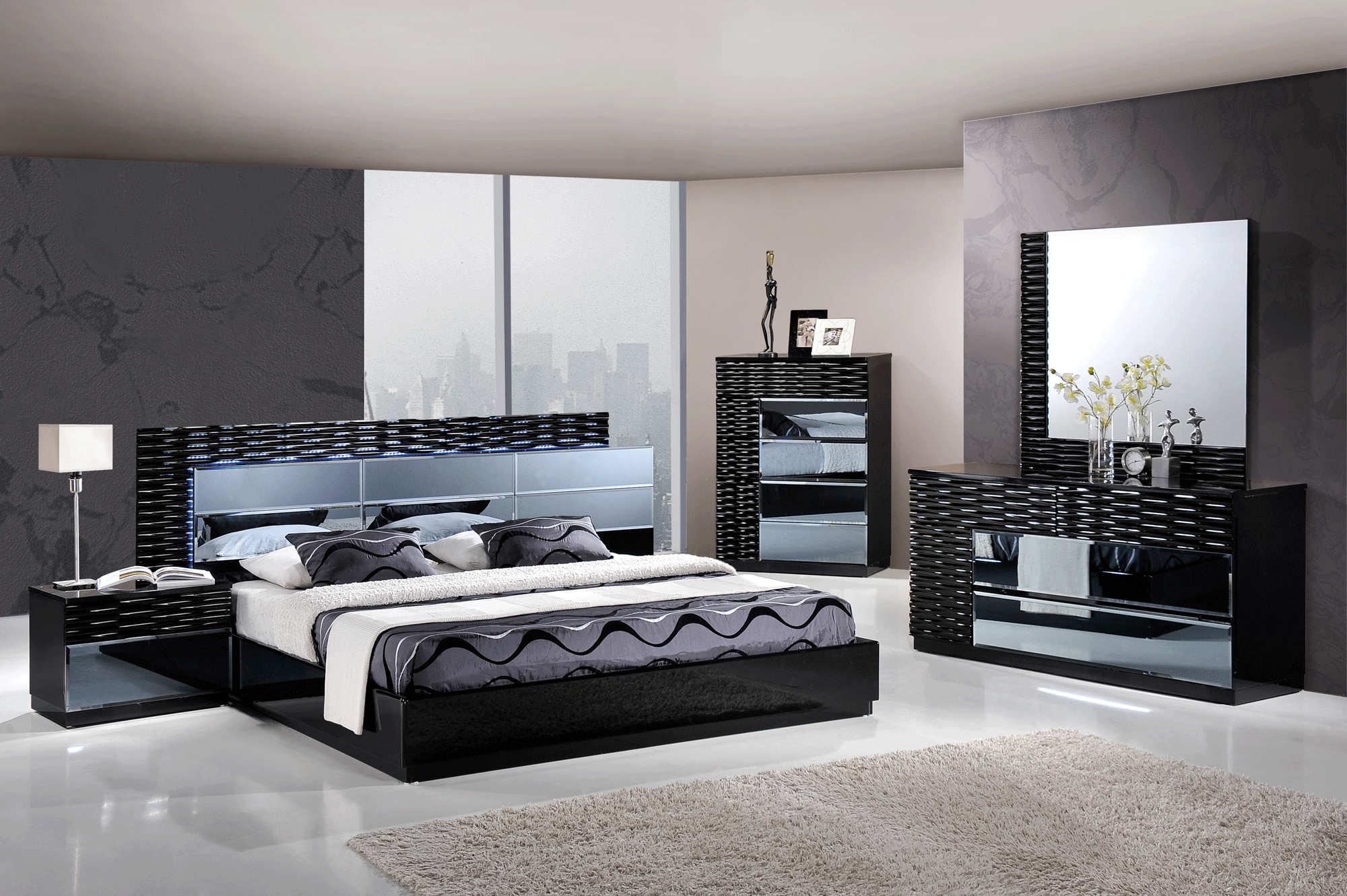 Основные черты стиля модерн для спальни, советы по созданию