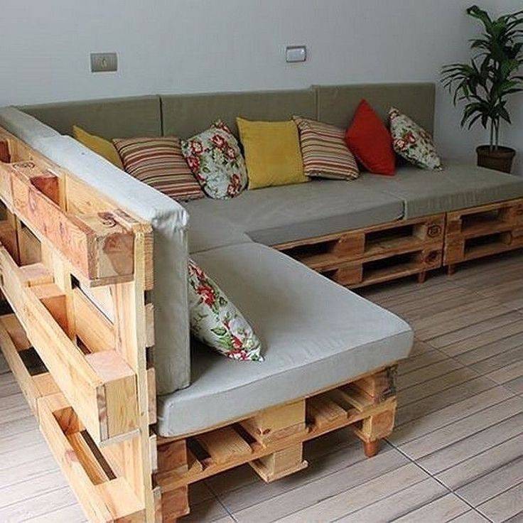 Как самостоятельно сделать мебель из поддонов для дачи?