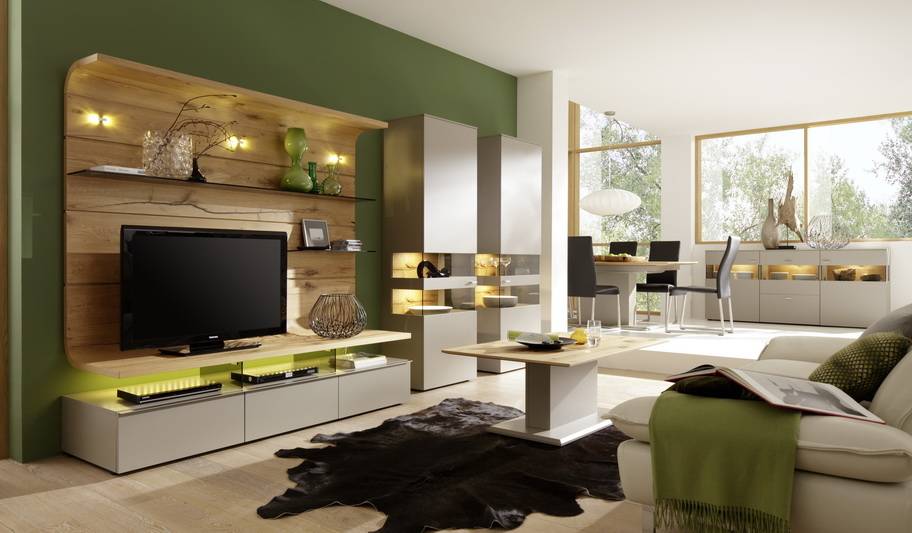 Корпусная мебель для гостиной — современные сочетания и преимущества использования (105 фото)
