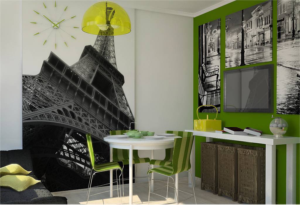 Фотообои 3д для кухни: идеи дизайна и оформление стены возле стола | дизайн и фото