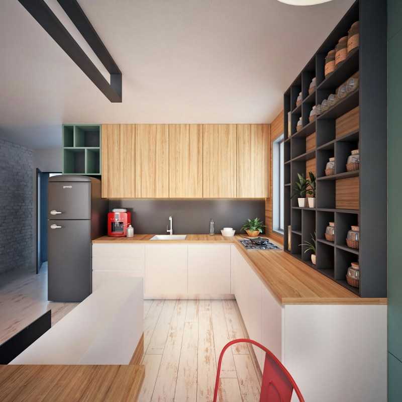 Маленькая кухня 4-5 кв. м. — 52 фото креативных способов увеличить пространство