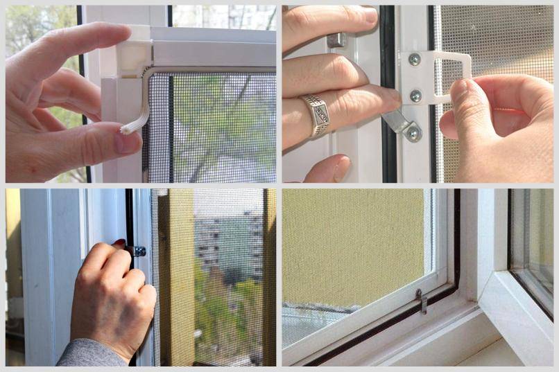 Как установить москитную сетку на пластиковое окно своими руками