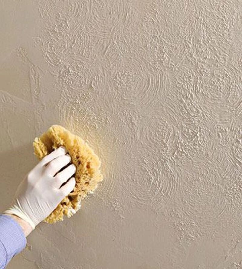 Фактурная краска для стен и особенности ее применения – советы по ремонту