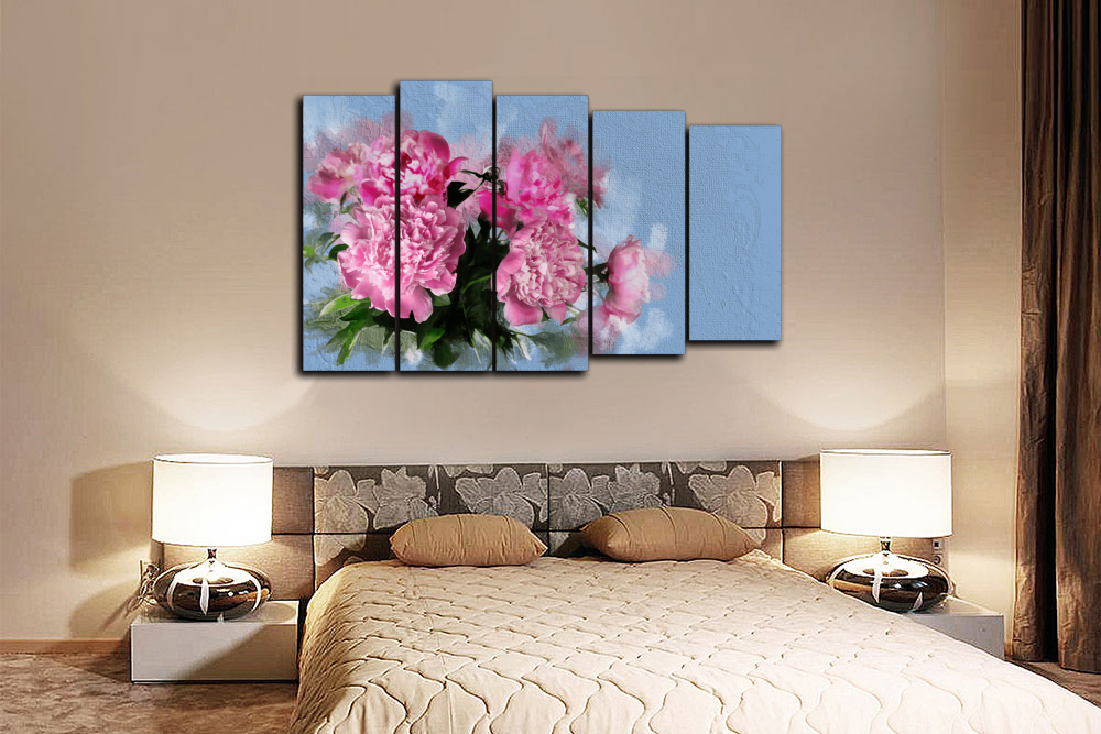 Размещение картин в спальне над кроватью по фен-шуй: как оформить пространство. 170+(фото) ярких и стильных акцентов