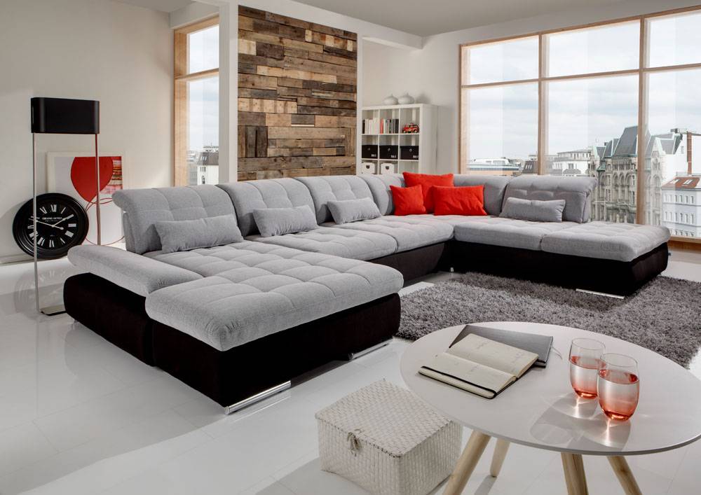 Современные прямые и узкие диваны со спальным местом от «а» до «я» (175+фото на кухню и в гостиную)