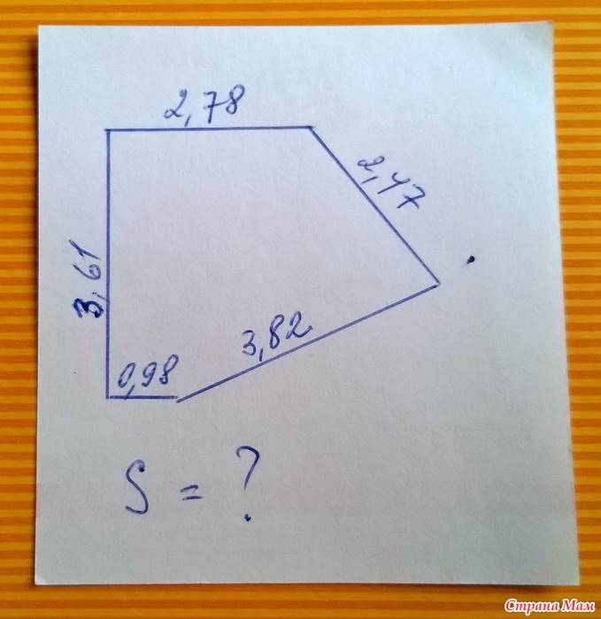 Как рассчитать площадь комнаты разной формы: инструкция