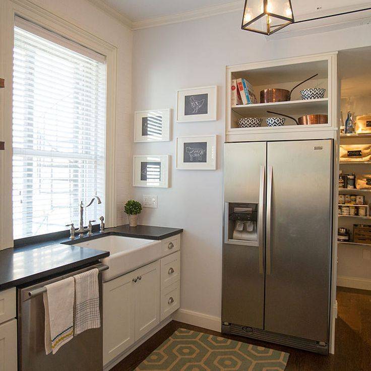 Дизайн кухни с нишей в стене: обзор стильных фотоидей и варианты перепланировки
