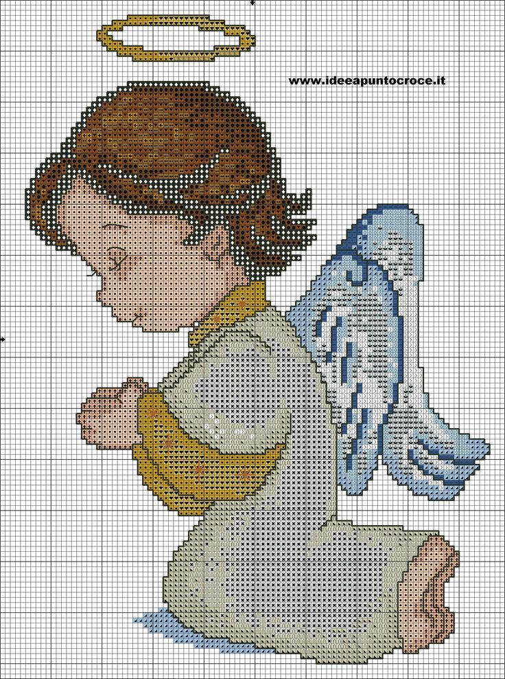 Вышивка ангелочков для беременности: схема «три ангела» для создания самой