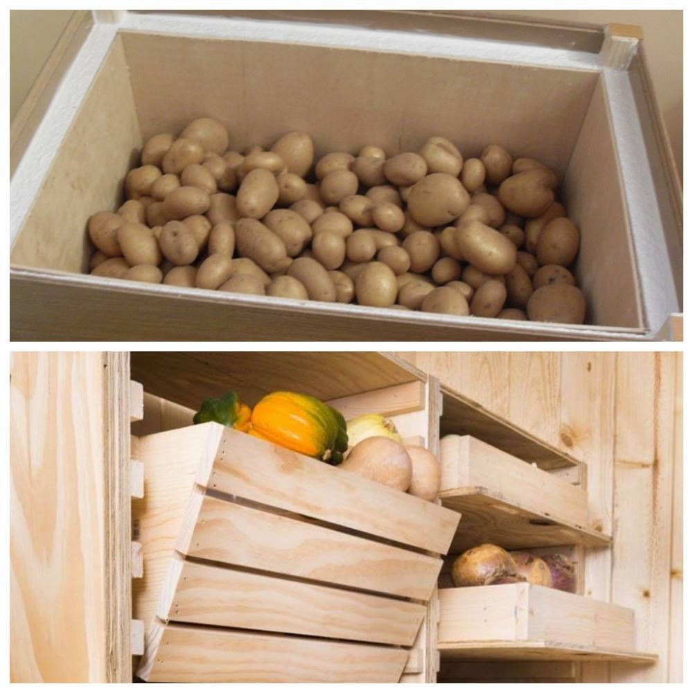 Как хранить картошку на балконе зимой: при какой температуре замерзает, до скольки градусов можно держать на лоджии осенью без подогрева