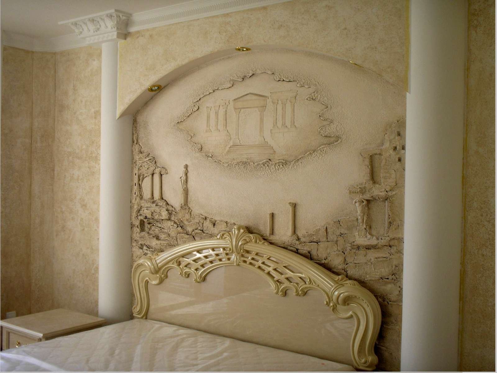 Панно из обоев на стену фото: своими руками, как сделать в спальне, фрески из жидких обоев, декоративное