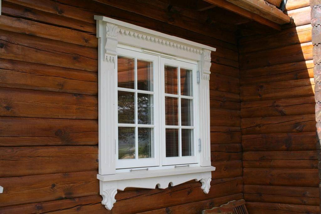 Наличники на окна в деревянном доме