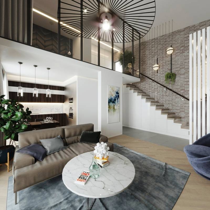 Двухуровневая квартира — воплощаем в жизнь смелый проект и обзор лучших планировок