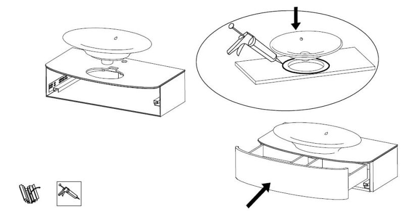 Как установить раковину на кухне: установка раковины в столешницу, как закрепить кухонную мойку к столешнице, как крепить врезную мойку в тумбу, как правильно врезать