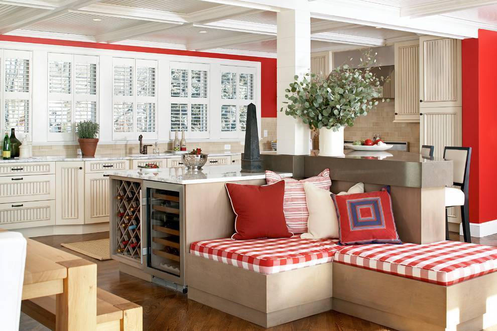 Кухня с диваном: 70 фото в интерьере, дизайн, угловые варианты, со спальным местом