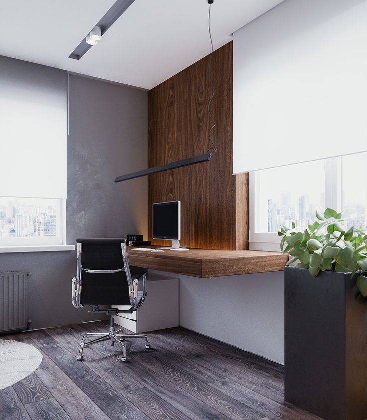 Феншуй рабочего кабинета: схема расположения мебели, картины, цветовая гамма стен