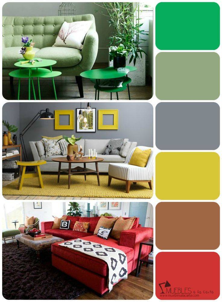 Красивые сочетания цветов в интерьере: таблица, палитра цветовой гаммы для серого, коричневого и бежевого, цветовой круг контрастных тонов
 - 32 фото