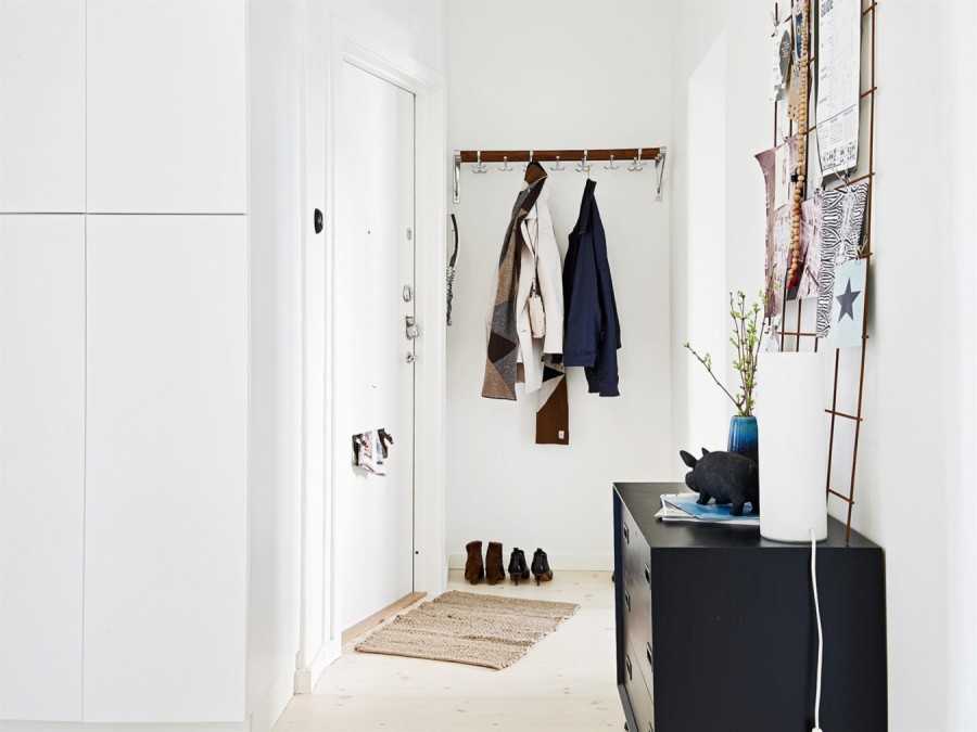 Прихожая в скандинавском стиле: особенности интерьера, дизайн маленькой комнаты, оформление узкого коридора, подбор мебели для хрущевки, шкафы, примеры на фото