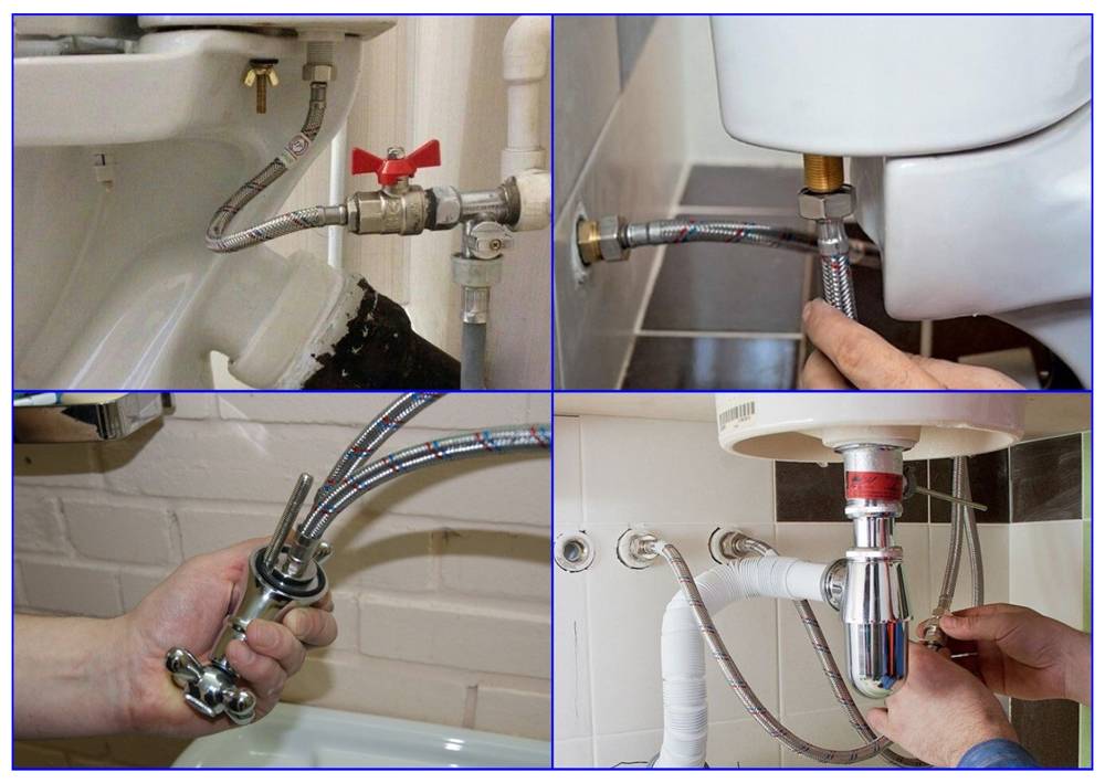 Как поменять смеситель на кухне: демонтаж старого, установка с креплением на гайку и на шпильку, подключение к водопроводу