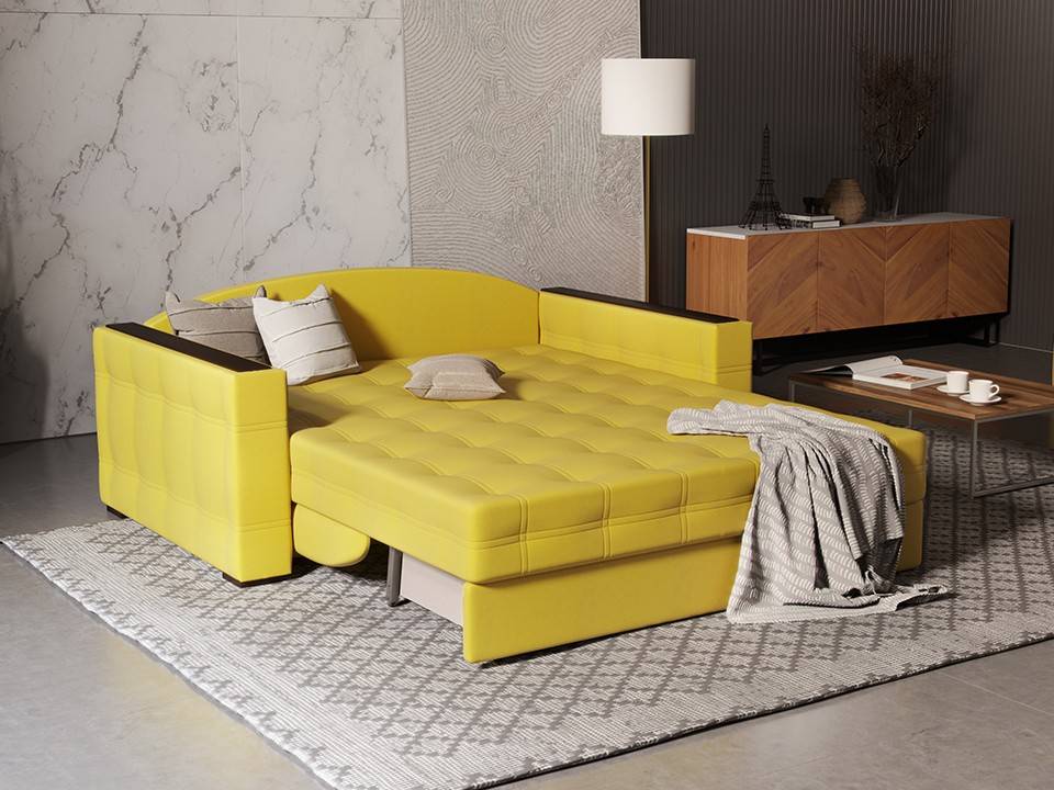 Прямые раскладные диваны на каждый день: 75 бескомпромиссно комфортных вариантов - «декор» » «дизайна интерьера»