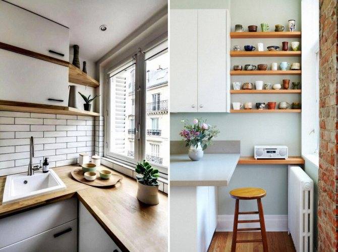Полки на кухню: смарт-организация кухонного пространства и 75 решений, в которых все на своих местах