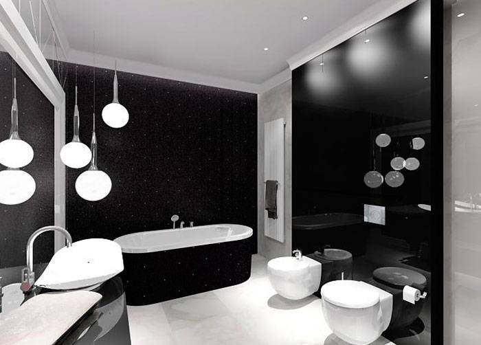 Черная ванная комната: лучшие интерьерные решения (65 фото) | дизайн и интерьер ванной комнаты
