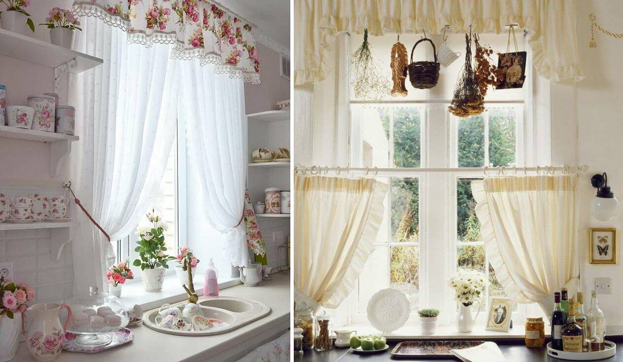 Дизайн штор для кухни: фото, новинки, сочетание, выбор цвета и стиля