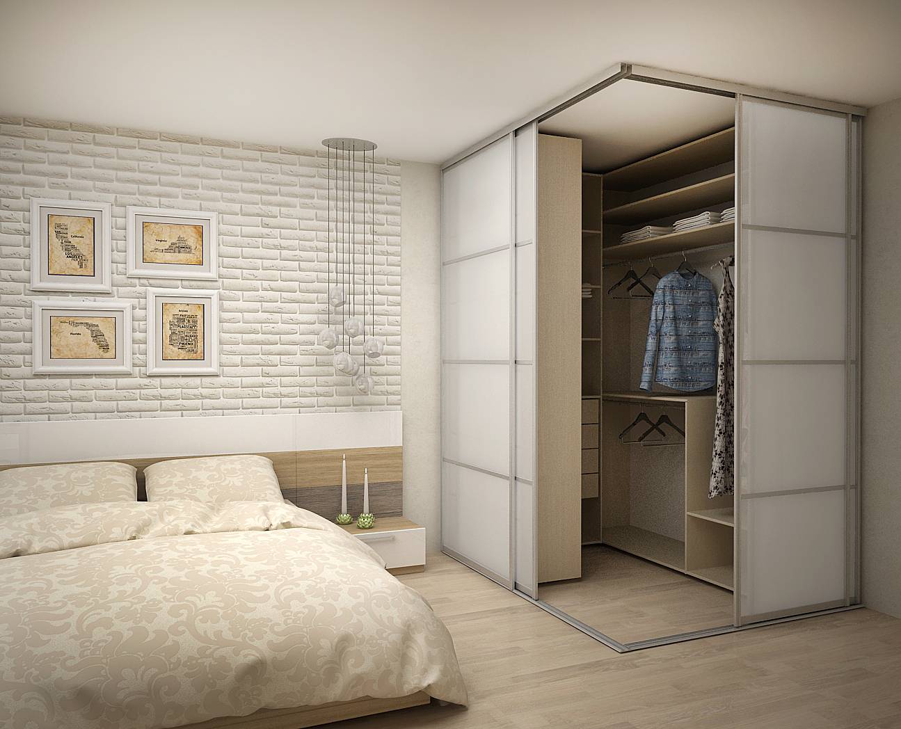 Дизайн спальни 15 кв. м - фото, интерьер спальной комнаты площадью 15 кв м