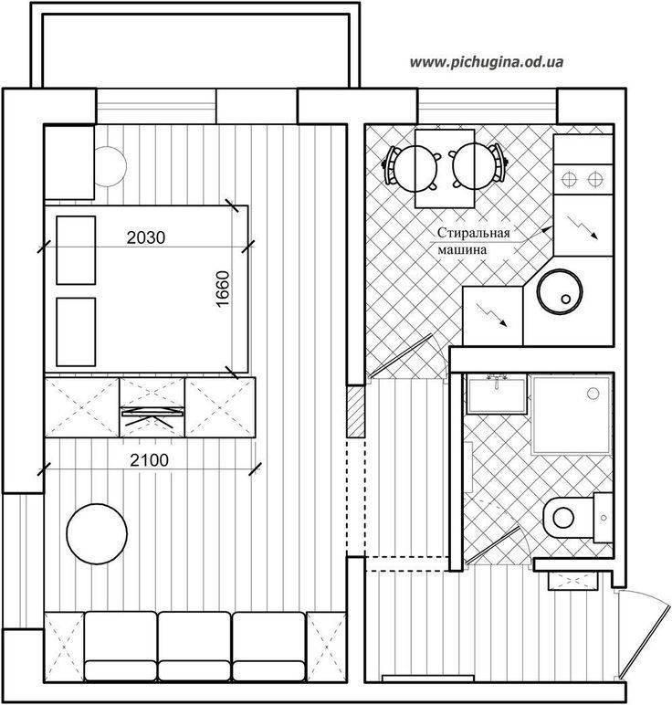 Дизайн квартиры-студии: фото и советы по оформлению (64 фото)
