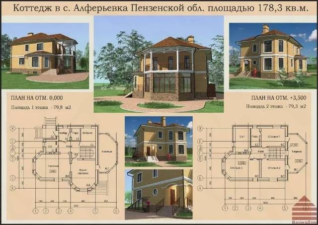 Двухэтажный дом: планировка, варианты, примеры удачных проектов, фото :: syl.ru