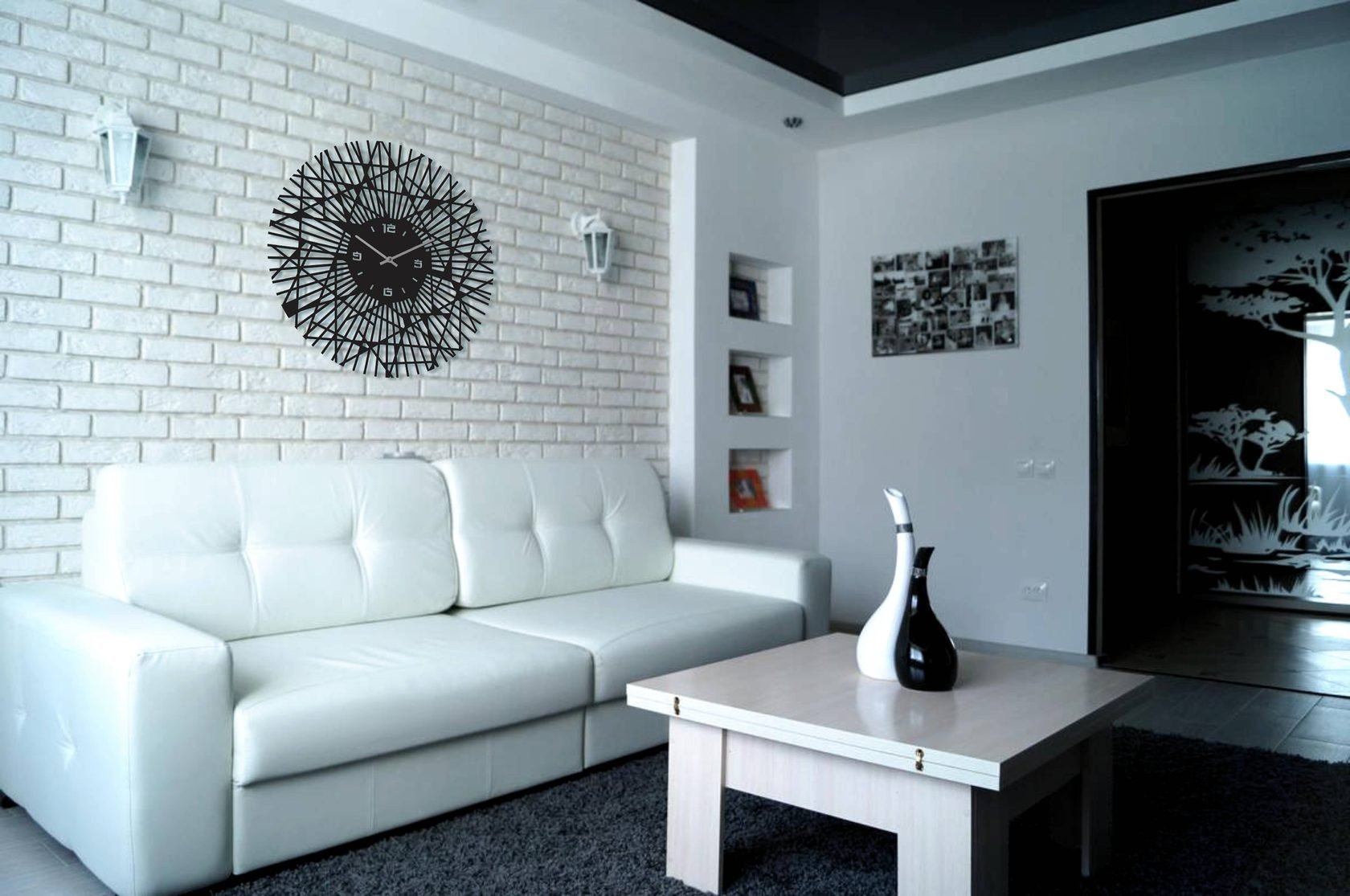 Декоративный кирпич на стену в квартире фото