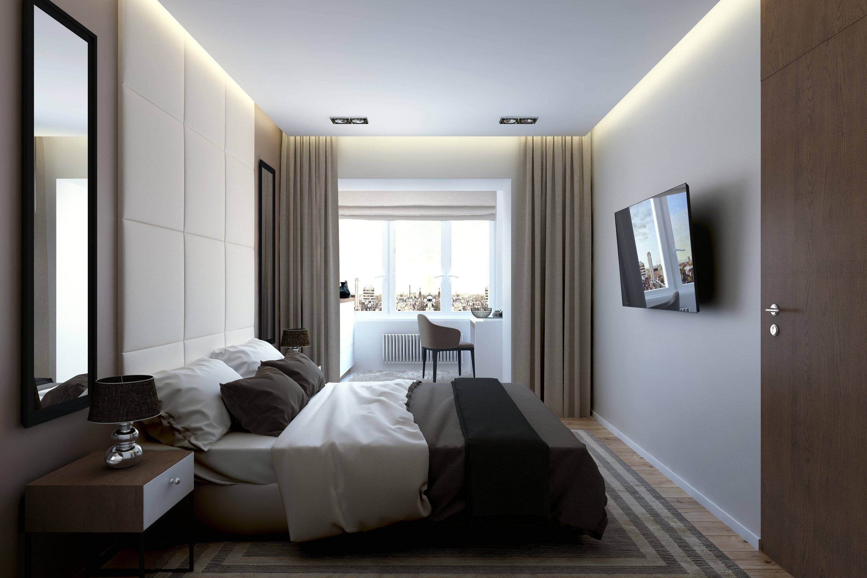 Дизайн спальни 14 кв. м (71 фото) — проект интерьера квадратной и прямоугольной спальни