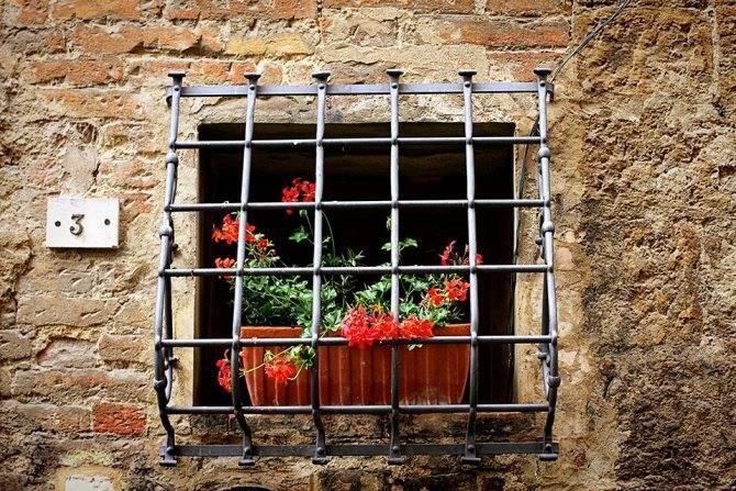 Кованые решетки на окна: виды, применение и особенности производства