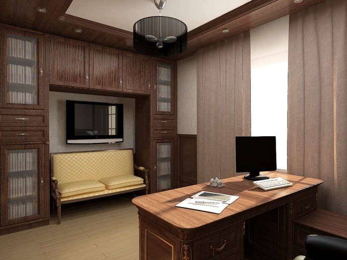Кабинет в частном доме: оформляем отдельную комнату под кабинет