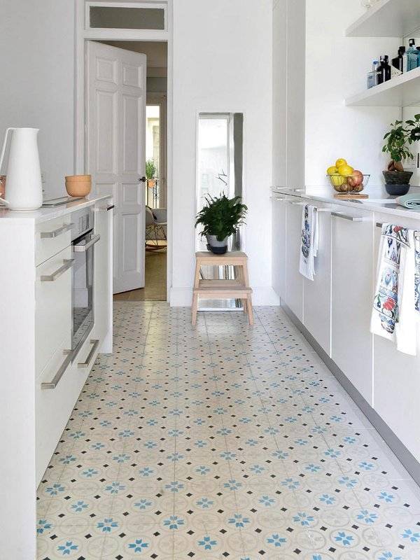 Плитка на кухню на пол (45 фото) – основные правила удачной и выгодной покупки