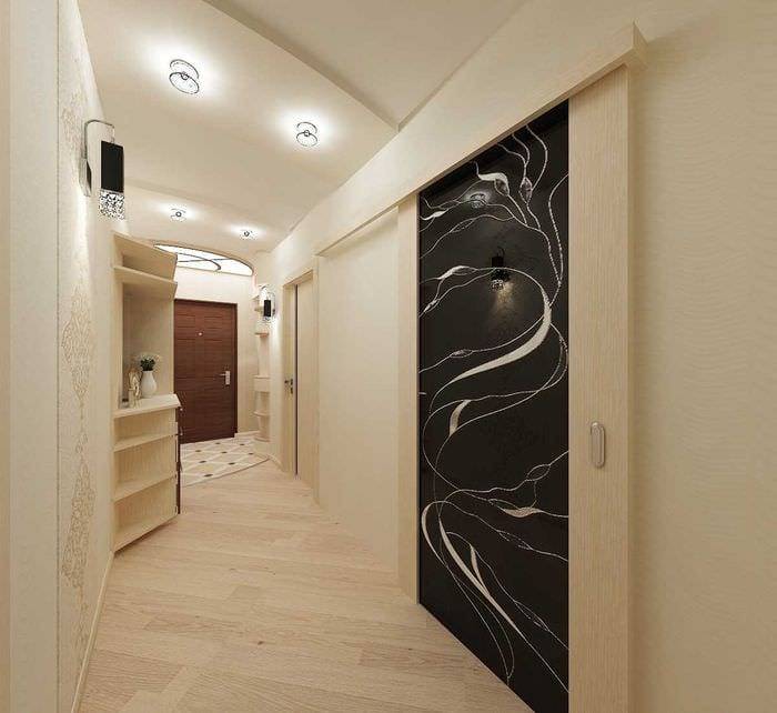 Декоративная штукатурка для внутренней отделки в коридоре – особенности выбора и применения - 31 фото