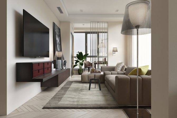 Дизайн однокомнатной квартиры с нишей 54 фото соединяем стиль и практичность