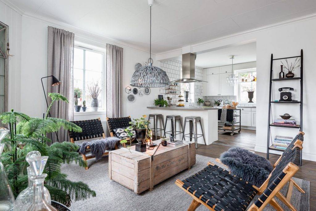 Скандинавский стиль в интерьере квартиры. фото и видео идеи