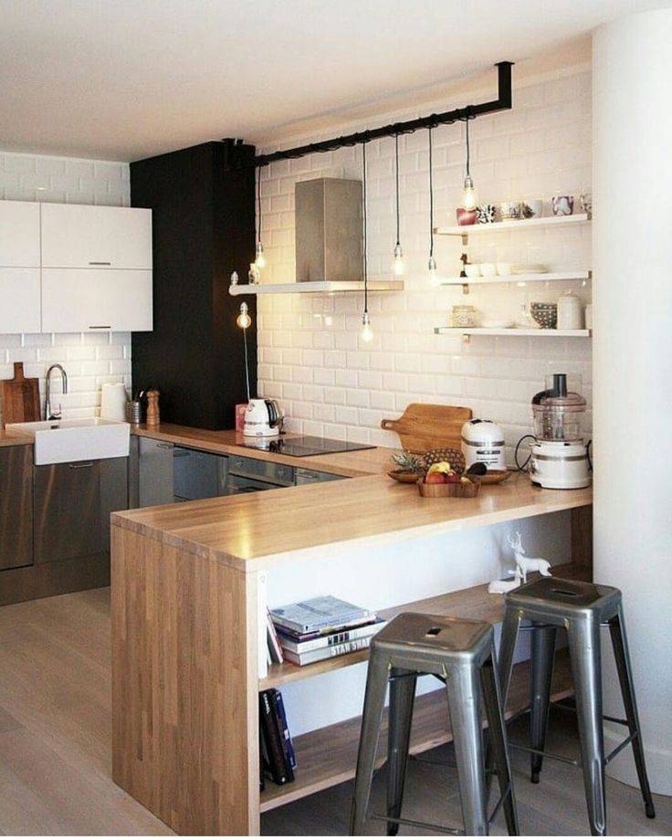 Интерьер кухни в скандинавском стиле - 190+ (фото) дизайна