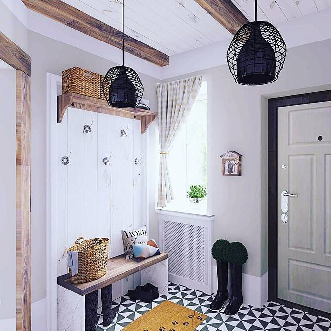 Прихожая в скандинавском стиле: особенности интерьера, дизайн маленькой комнаты, оформление узкого коридора, подбор мебели для хрущевки, шкафы, примеры на фото