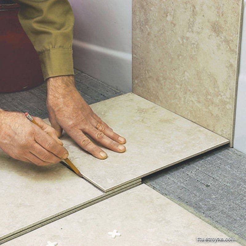 Укладка плитки на пол и стены своими руками: разметка, процесс, затирка – ремонт своими руками на m-stone.ru