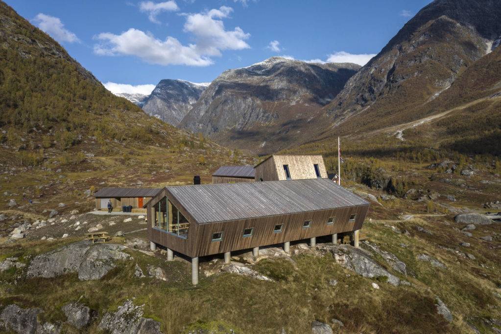 Концептуальный павильон в норвежском заповеднике