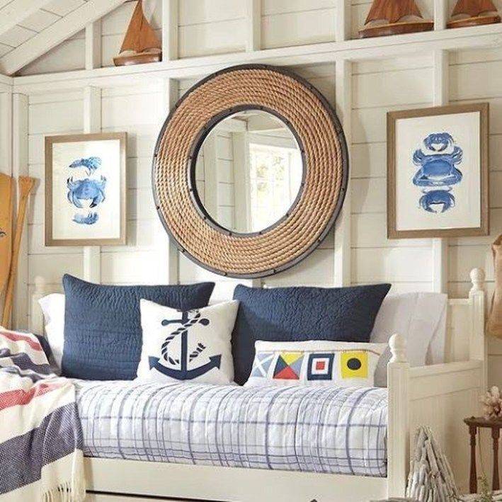 Морской стиль в интерьере – дизайн комнаты в морском стиле – как оформить своими руками + фото